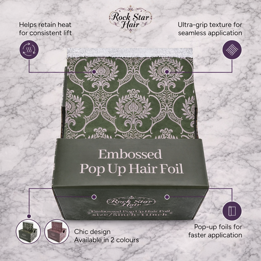 Pop up hair foils extra strong non slip