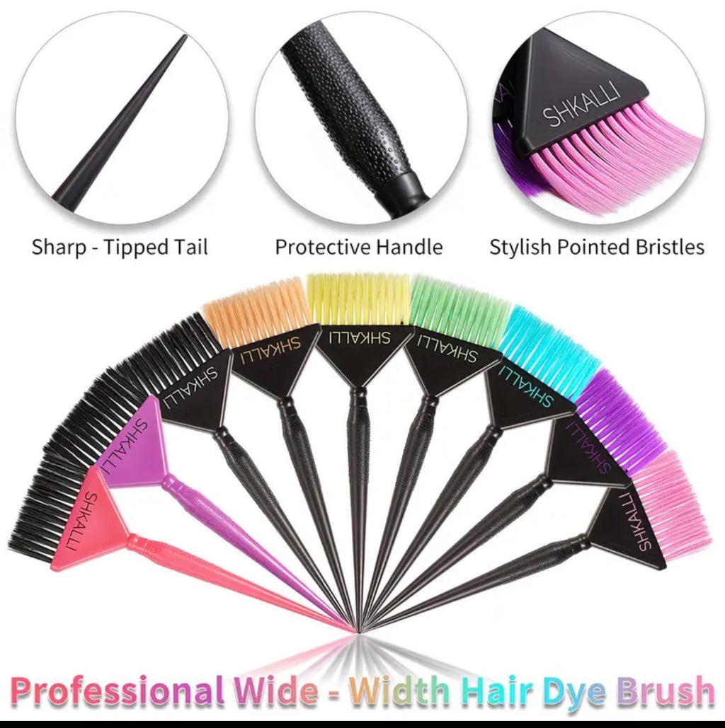 Balayage tint brushes